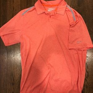 Nike Golf orange polo- large
